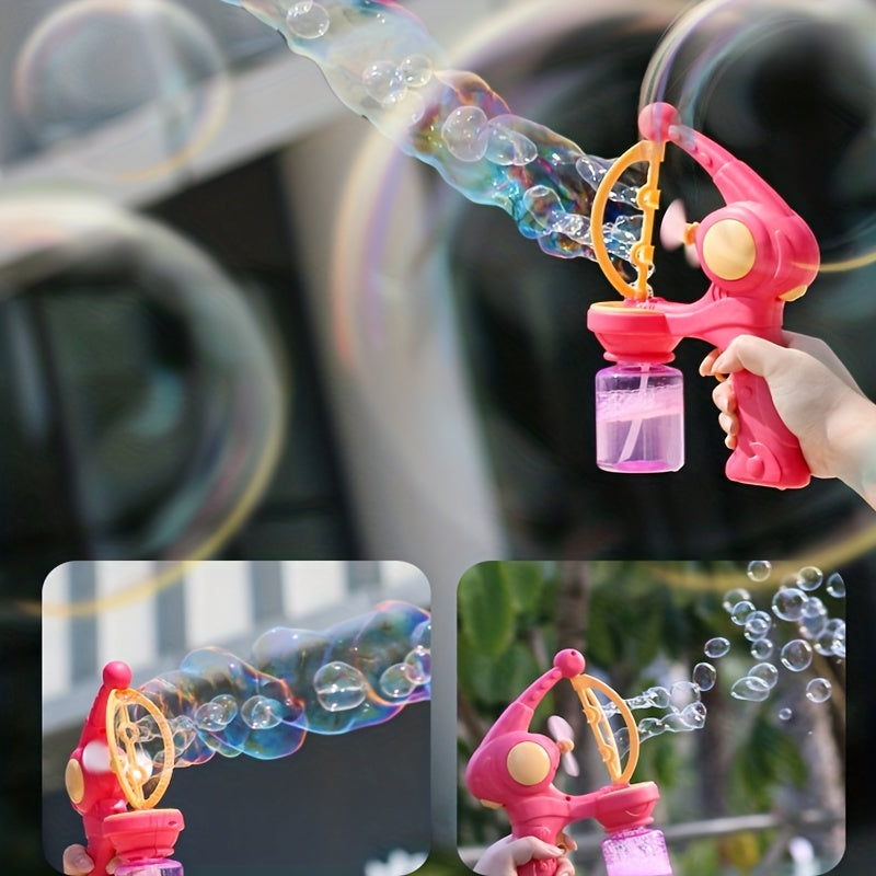 Portable Bubble Machine for Outdoor Fun