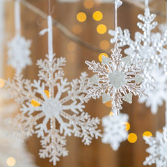 Christmas Snowflake Acrylic Window Decoration Pendant