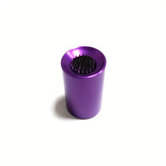 2-In-1 Pool Cue Tip Tool Billiard Shaper Aerator Leather Head Curved