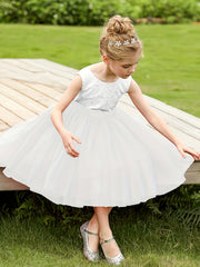 Flower Girls' Evening Dress Tutu Ball Gown