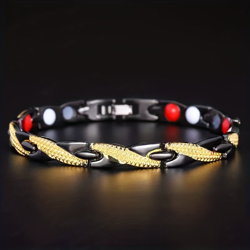 Dragon Pattern Bracelet 7mm Cross Border Magnetic Therapy