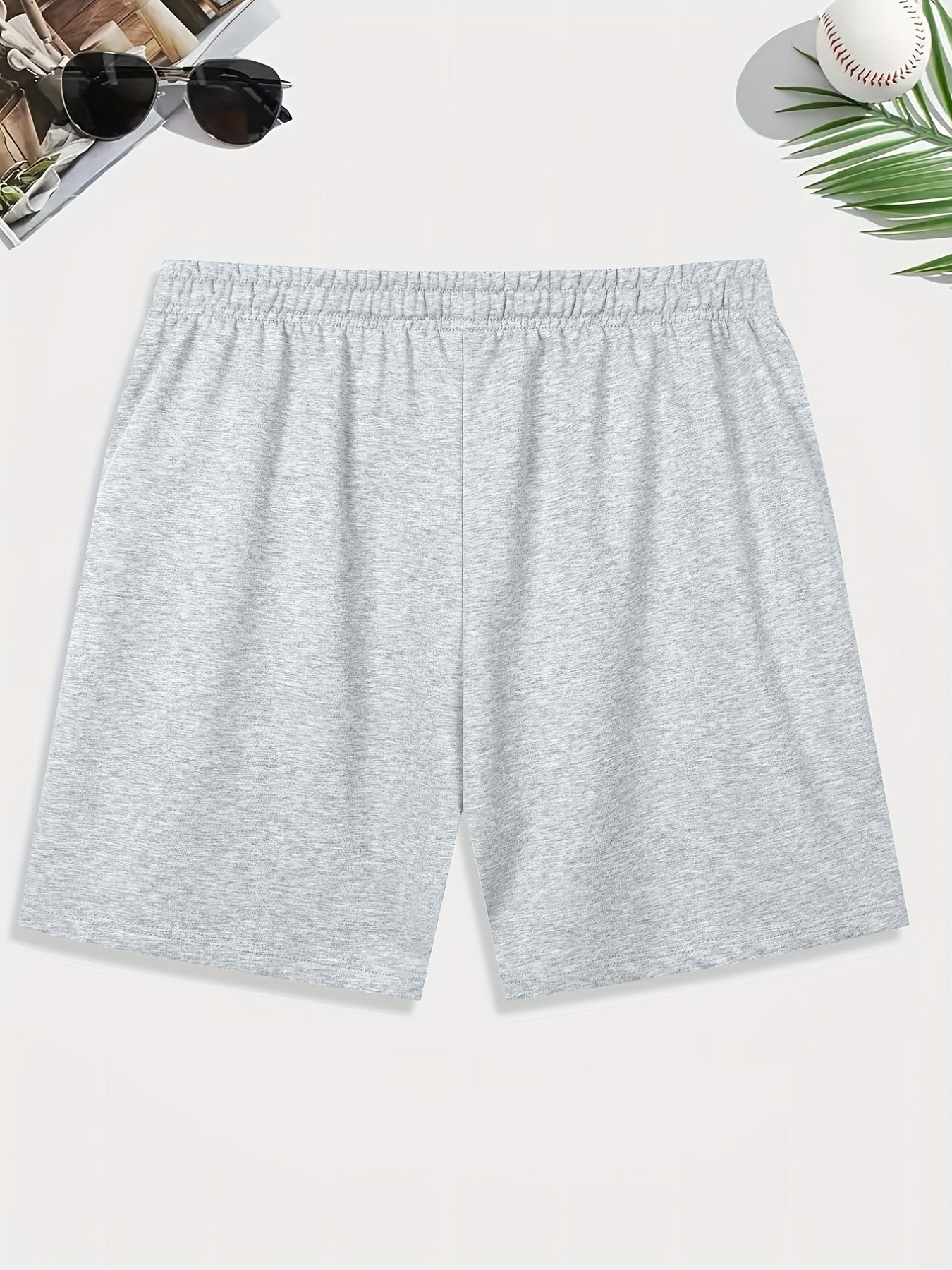 Bee Print Men's Comfy Drawstring Shorts