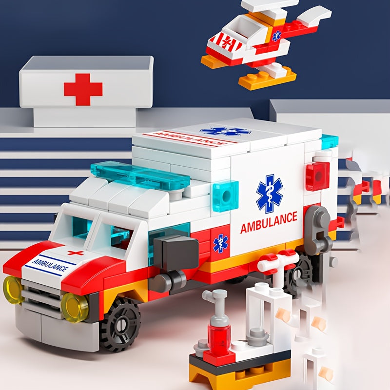6 in 1 Kids Building Blocks Set - Educational Toy for Children