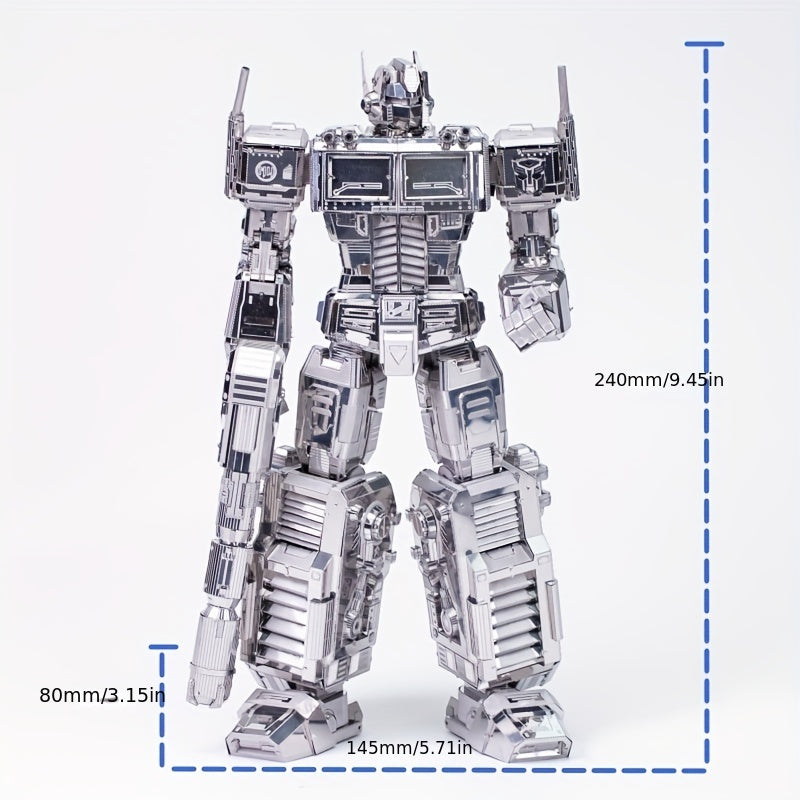 3D Metal Robot Assembly Model Puzzles Difficult DIY Hand Decorated Toy
