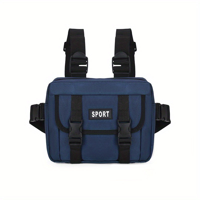 Men's Casual Chest Bag Outdoor Sports Cycling Chest Bag