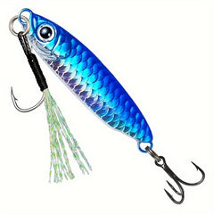 4pcs Metal Jig Sea Fishing Hard Bait Fishing Accessories