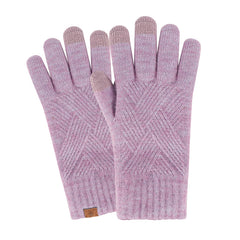 Women's Winter Touchscreen Stretch Thermal Magic Gloves Warm Wool Knitted