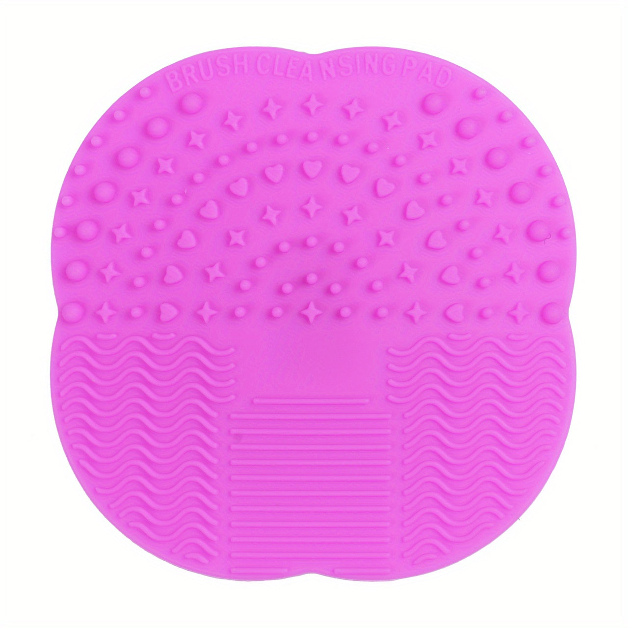 Flower-Shaped Makeup Brush Cleaning Pad