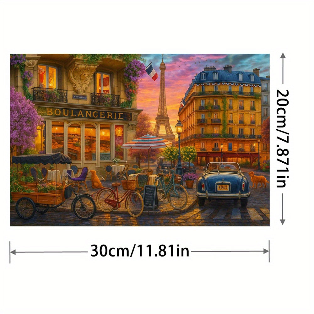 Paris Themed 5D Diamond Art Kit for Adults