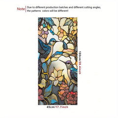 Euro American Style Window Film Glass Sticker for Home Decor