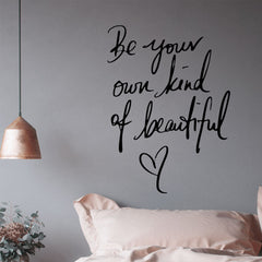 Creative English Wall Stickers for Bedroom and Studio