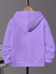 Cute Kitty and Pumpkin Halloween Hoodie for Girls