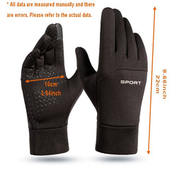 Waterproof Winter Gloves for Cycling and Running