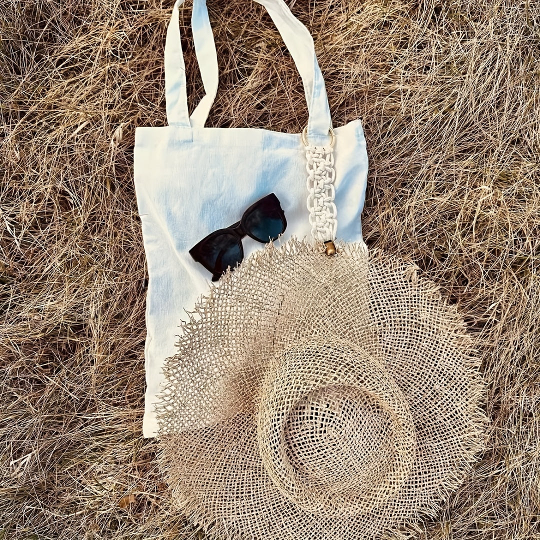 Braided Cotton Hat Clip for Travel & Storage
