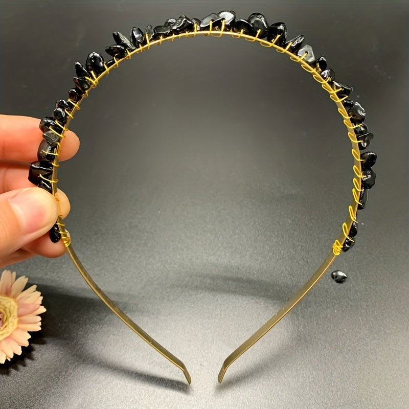 Crystal Bridal Headband Wedding Hair Band Headdress