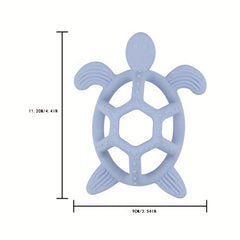 Safe Baby Teether Molar Stick Toy with Chewable Glue Ball