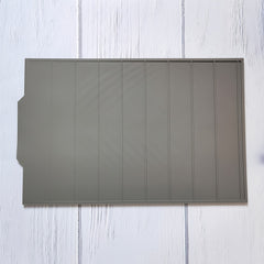 Non Slip Silicone Dish Drying Mat Foldable Draining Tray Gray