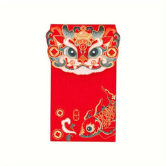 Year Of The Dragon Wedding Cartoon Fabric Red Envelope Gift
