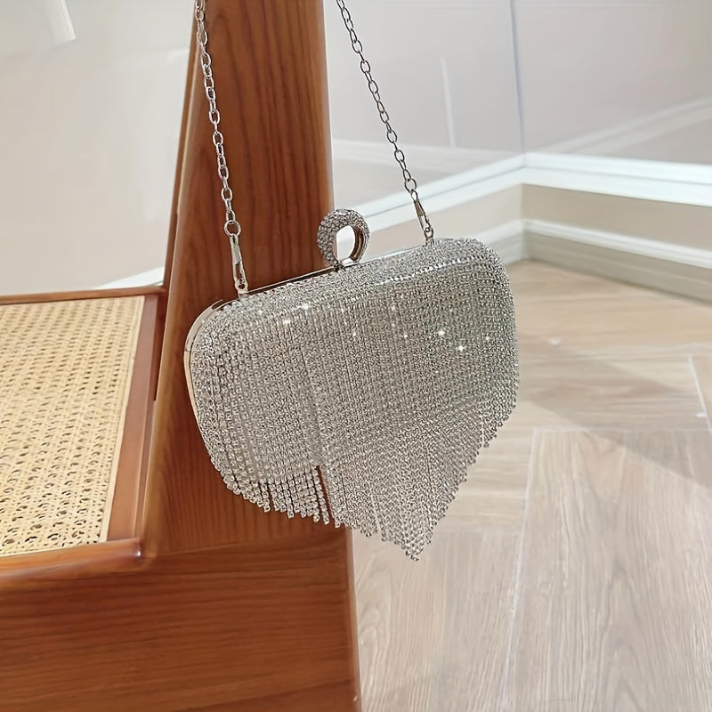Rhinestone Evening Bag Glitter Dinner Clutch Handbag