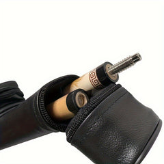 Leather Pool Cue Holder High Hardness Fashionable Billiard Cue Barrel