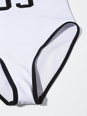 Girls Casual Swimsuit Set - Halter Neck Romper Top Shorts Set for Summer Beach
