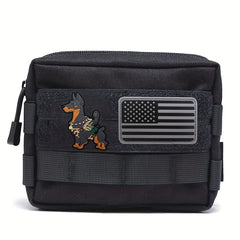 Soldier Dog Embroidered Badge PVC Patch Applique Patch For Bag Jacket Hat
