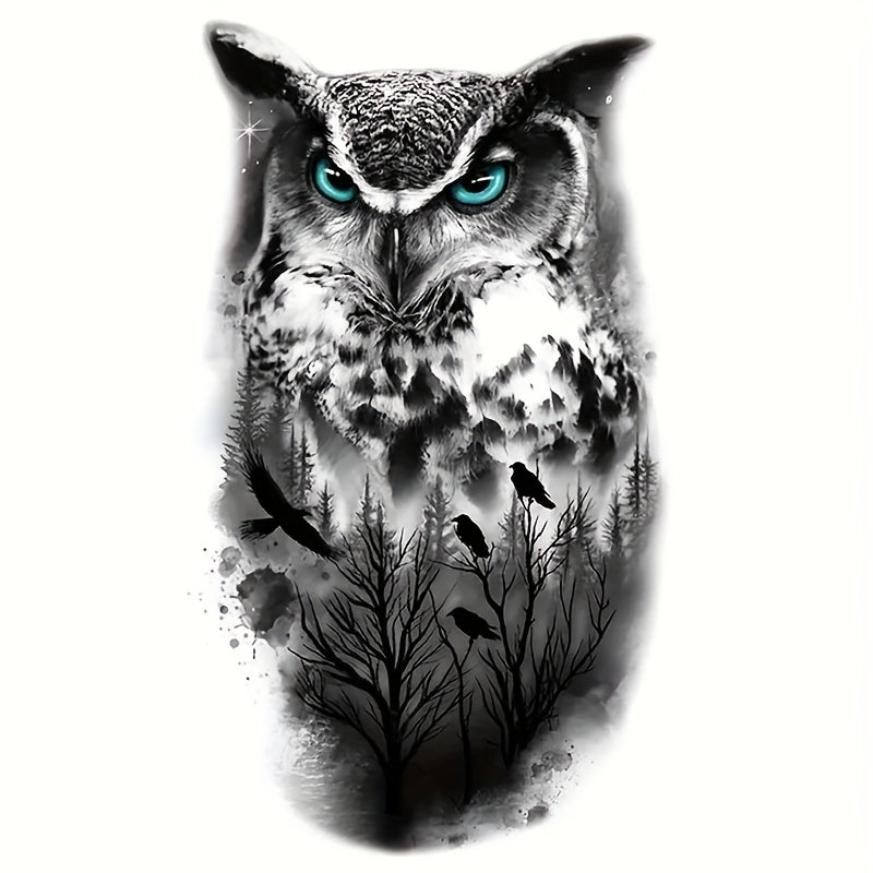Animal Pattern Temporary Tattoo Sticker Waterproof 2-5 Days Party Tattoo Sticker