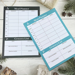Home Advantage Weekly Meal Planner & Grocery List Notepad