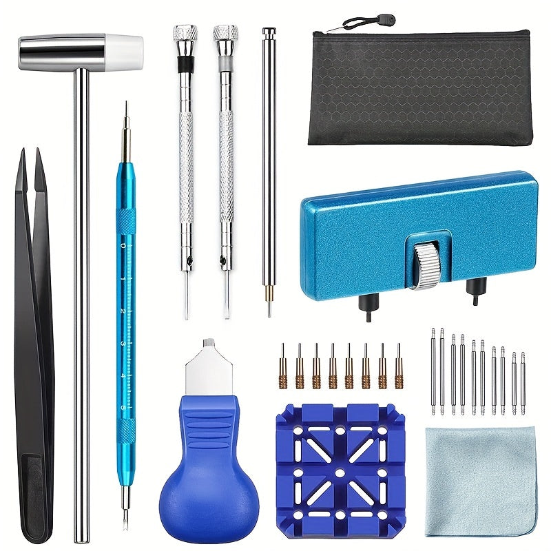 Watch Repair Kit - Watch Replacement, Band Adjustment, Cleaning