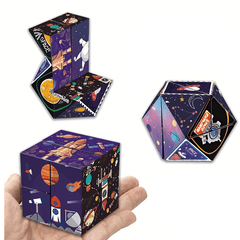 3D Infinite Deformation Cube Toy for Kids 3+ Birthday Idea