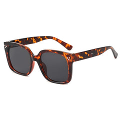 Square Large Frame Sunglasses Retro Men's SunGlasses