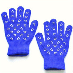 Kids Winter Gloves Knitted Warm Elastic Gloves for 6 8 Year Boys Girls
