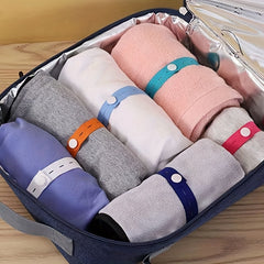 10pcs Polyester Clothing Storage Elastic Bands