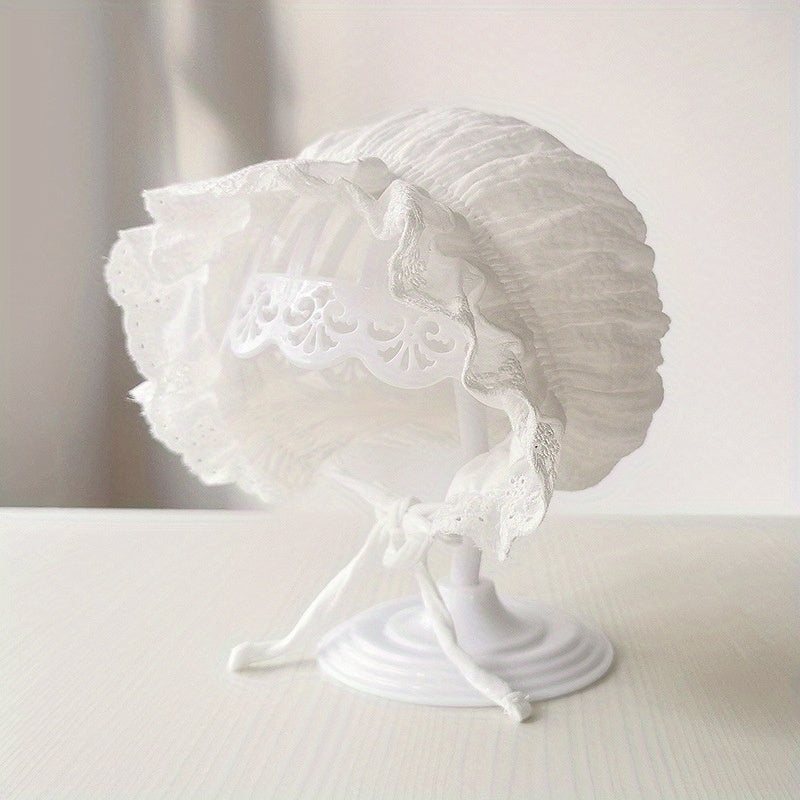 Baby Girl Lace Bonnet Sun Protection Hat