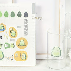 Washi Paper Sticker Flower Fruit Series Single Sheet