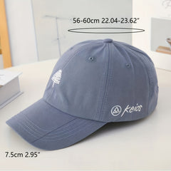 Tree Embroidery Baseball Cap Sun Hat Unisex Dad Hats For Women & Men