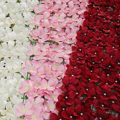 1pc Embroidery Ball Flower For Artificial Hedge Fence Decoration