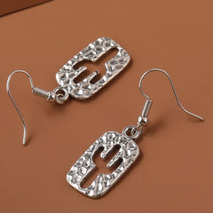 Hollow Cactus Drop Dangle Earrings For Women Girls Ear Jewelry