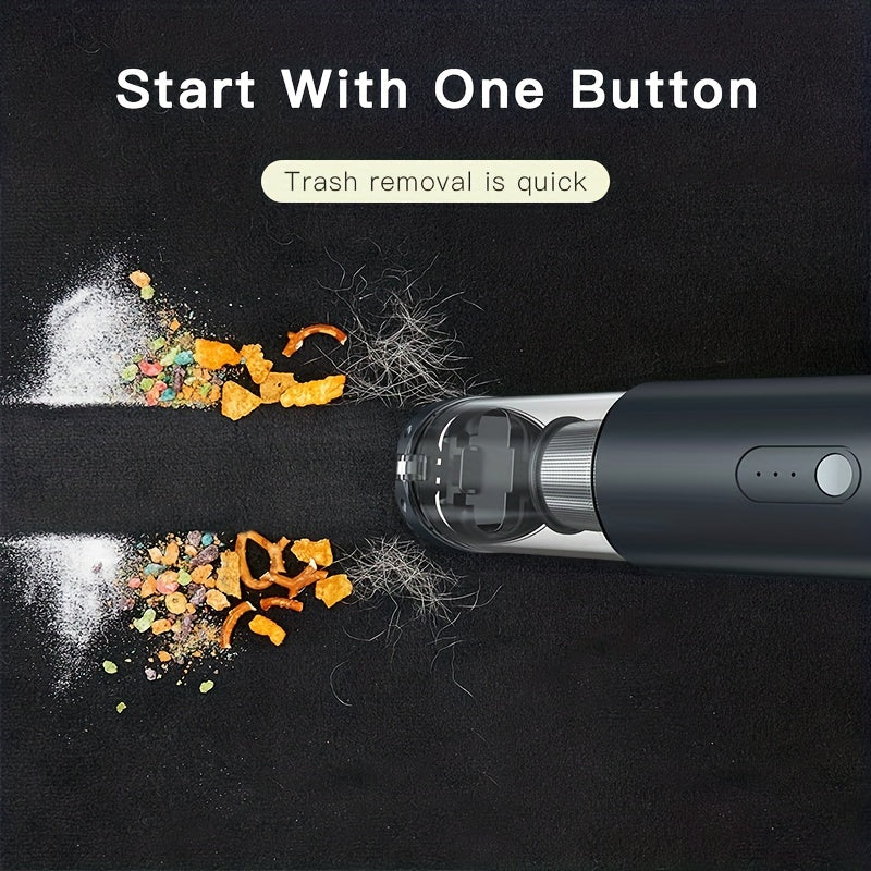 V1 Handheld Car Vacuum Cleaner Rechargeable Wireless Dust Catcher