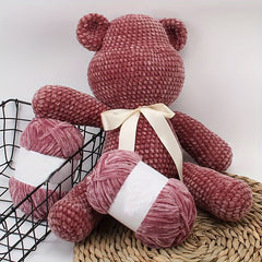 Chenille Wool Thread Thick Warm Soft Yarn Crochet Knitting Hand Knitted Line