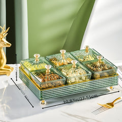 7pcs Nordic Candy Box Set Home Style Snack Plate