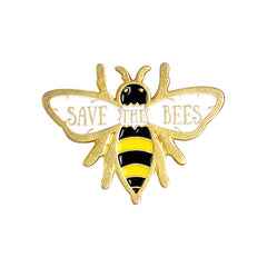 Cartoon Bee Pin Enamel Bee Oil Drop Brooch