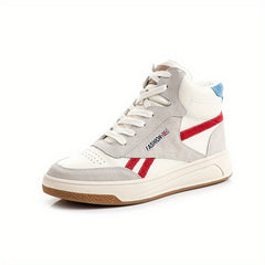 Women's High Top Thick Bottom Casual Flat Shoes