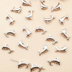 20pcs Antique Silver Animal Shape Metal Loose Beads for DIY Bracelet Necklace