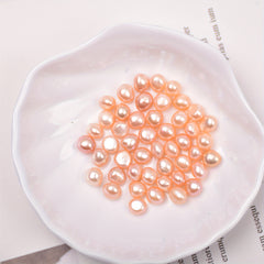 2pcs 7 8mm Freshwater Baroque Non-Porous Pearls DIY Accessories