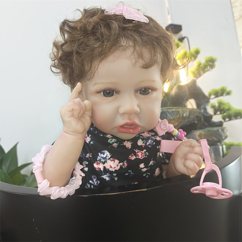 55 88 Cm Reborn Doll Painted Vinyl Birthday Christmas