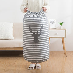 Large Clothes Quilt Storage Bag Drawstring Home Organization