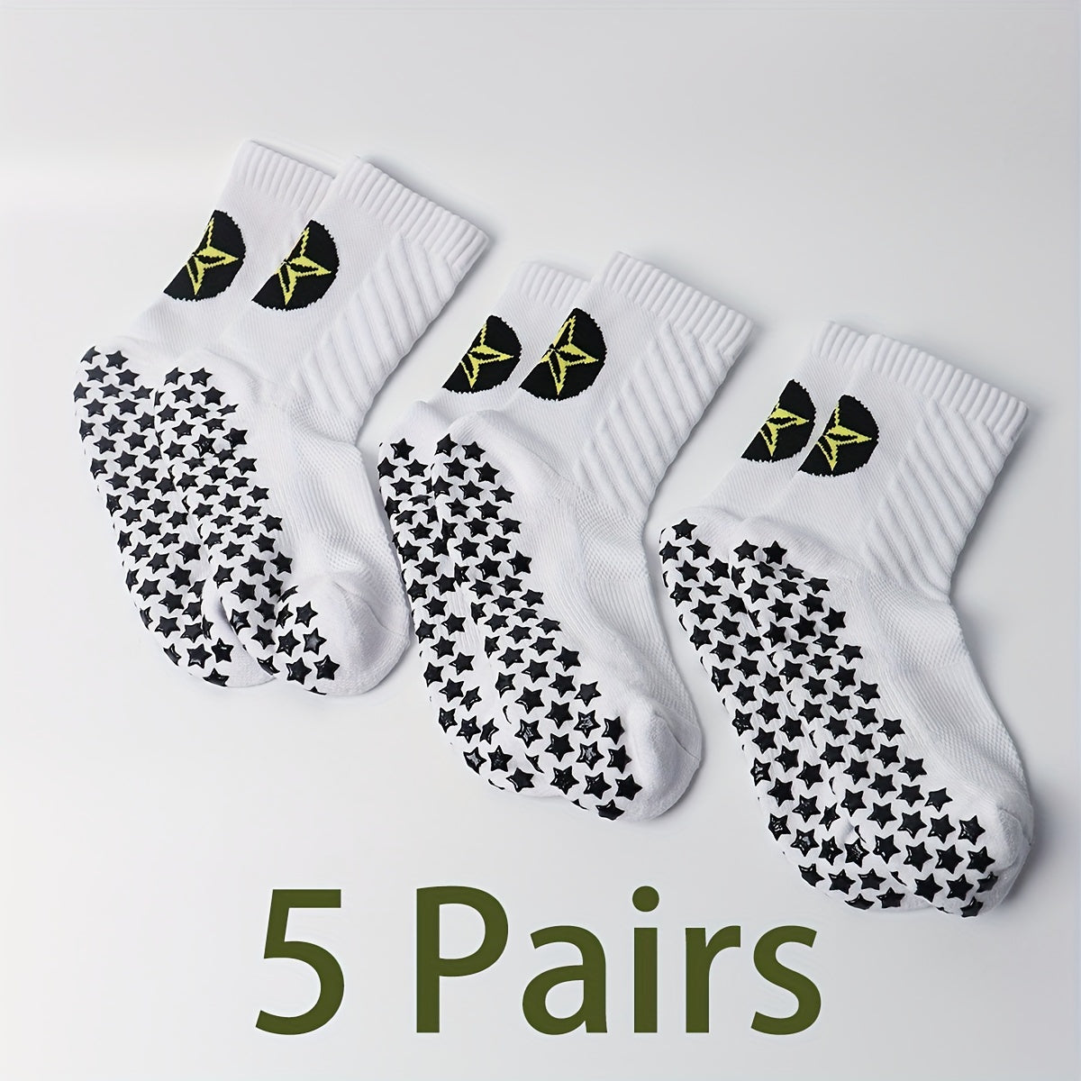 Non-slip Soccer Socks Ankle Support Outdoor Sports Crew Socks