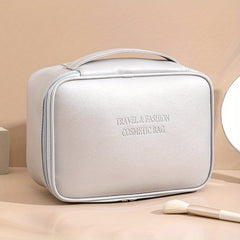 Minimalist Zipper Makeup Zipper Organizer Solid Cosmetic Bag