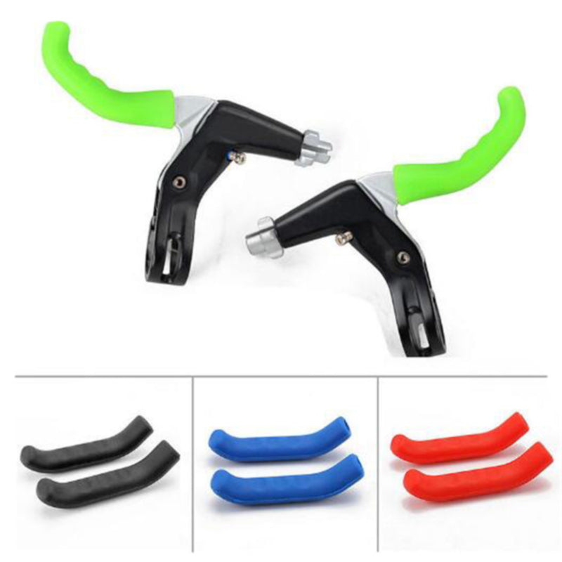 2pcs Bike Brake Handle Cover Protector - Comfortable Grip Essential Accessory